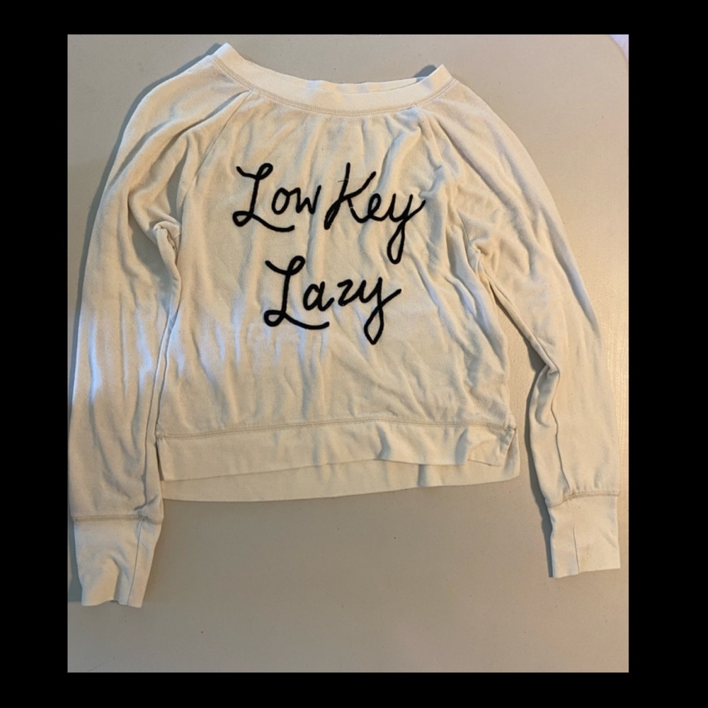 2 for 15$ “Lowkey Lazy” Sweater